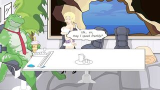 Panthea Furry Boss gets Titjob Flash Animation Sex Fuck Game 60 Fps - 3 image