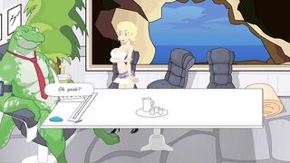 Panthea Furry Boss gets Titjob Flash Animation Sex Fuck Game 60 Fps - 4 image