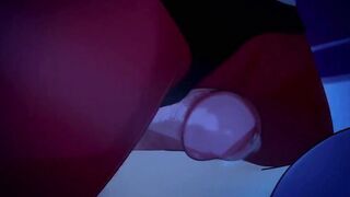 Uncensored Hentai where Horny Girl sedused Guy for Sex - 6 image