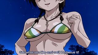 Hot Anime Girls Fuck On Tropical Island [uncensored hentai] - 1 image