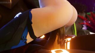 EULA LOVES TO RIDE MONSTER COCKS!! - 10 image