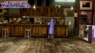 Raven is fucked in a local tavern. She fucked on the bar. - 2 image