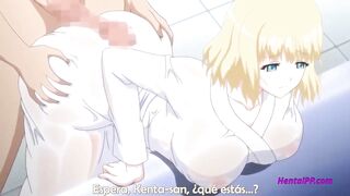 18yo Blonde Babe Huge Tits Get Fuck And Cum Inside - 7 image