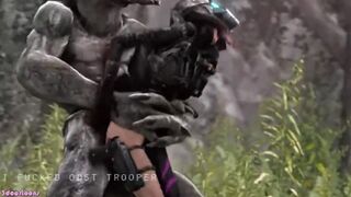 Halo Fucking Big Monster In Field