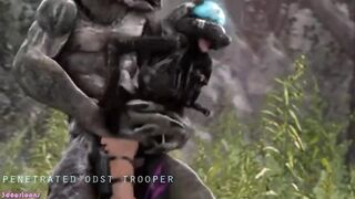 Halo Fucking Big Monster In Field - 4 image