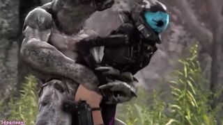 Halo Fucking Big Monster In Field - 7 image