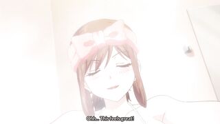 anime hentai video two tyan animation sex big tits nice cock wet pussy in bathroom - 7 image