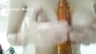 Horny Stepson Whips Out His Big Cock And Feeds Lonely - 9 image