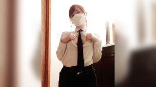 MAKIMA shows you her TITS and plays with them - 3 image