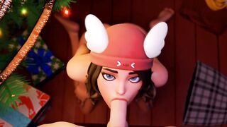 Fortnite Skye Blowjob Christmas - 7 image