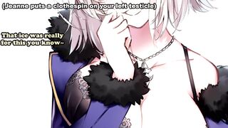 Fate Gauntlet Part 3 - JOI - Jeanne Alter Busts Your Balls... Literally! (Femdom, CBT, Feet) - 7 image