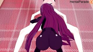 Scathach get Fucked Hard Fate GO Hentai Uncensored - 2 image