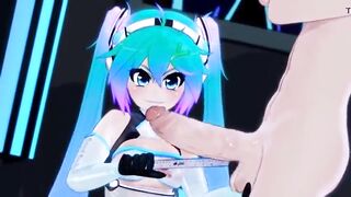 Miku siendo follada con el de Fernanfloo de fondo - 3 image