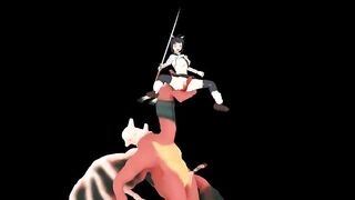 Girl Hentai Game Monsters - 7 image