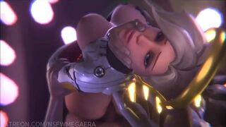 Overwatch Mercy Getting A Sensational Pounding - 1 image