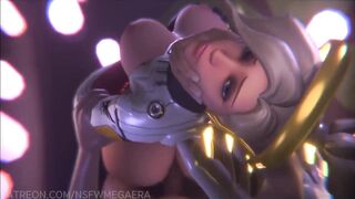 Overwatch Mercy Getting A Sensational Pounding - 10 image