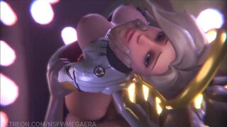Overwatch Mercy Getting A Sensational Pounding - 2 image