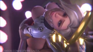 Overwatch Mercy Getting A Sensational Pounding - 3 image