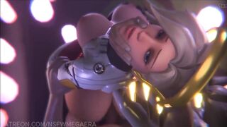 Overwatch Mercy Getting A Sensational Pounding - 5 image