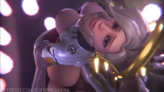 Overwatch Mercy Getting A Sensational Pounding - 9 image