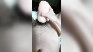 Masturbation of skinny Japan people - 5 image
