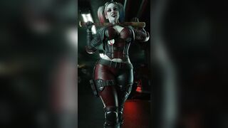 Harley Quinn Batman and cops Fuck the Joker's Gal - 2 image