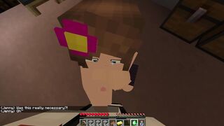 Jenny Minecraft Sex Mod In Your House at 2AM - 4 image