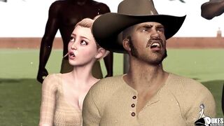 Freaky white bitches take BBC to help out with bill money - 3 image