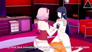 KOIKATSU naruto sakura hinata, have sex anime uncensored... Thereal3dstories - 8 image