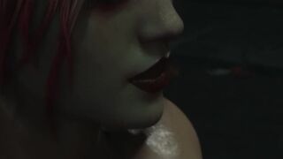 Harley Quinn - Creampie Squirt Cumshot Full sex 3d Hentai - By RashNemain - 2 image