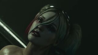 Harley Quinn - Creampie Squirt Cumshot Full sex 3d Hentai - By RashNemain - 7 image