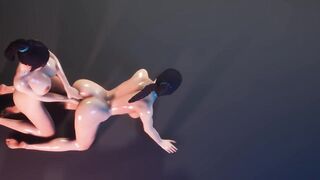 Sensual Lesbian Ass Fingering Showroom 4K - 4 image