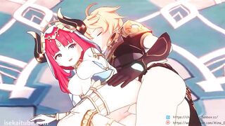 Aether have a nice day with Nilou's pussy - 10 image