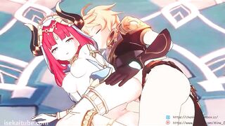 Aether have a nice day with Nilou's pussy - 2 image