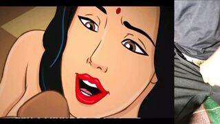 Desi Bhabhi Ki Chudai (Hindi Sex Audio) part1 Reaction - Sexy Stepmom porn Animated Cartoons - 8 image