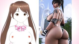 Try Not To Cum Challenge to Hentai Overwatch (Rule 34, Lewd VTuber) - 2 image