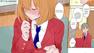 Sex with Shy Older Classmate Hentai - 1 image