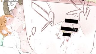 Sex with Shy Older Classmate Hentai - 8 image