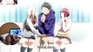 Two young waitresses seduced the handsome boy in cafe "Boku ni Sefure ga Dekita Riyuu" EPISODE 3 - 4 image