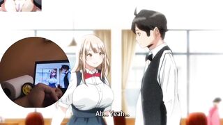 Two young waitresses seduced the handsome boy in cafe "Boku ni Sefure ga Dekita Riyuu" EPISODE 3 - 8 image