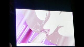 Cute hentai girl with purple hair and big ass and tits is fucked ch 1 - 1 image