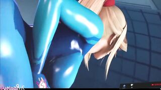 Big Ass Samus Fucked By Monster Giant Penis - 2 image