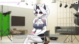 Loona Horny furry Helluva boss [Full Gallery hentai game] KISS MY CAMERA - 3 image
