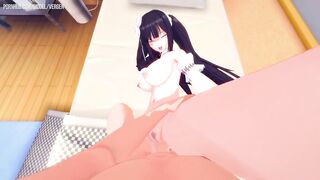 Azur Lane: Peter Strasser Sex with a Beautiful Girl. (3D Hentai) - 9 image