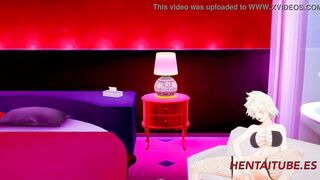 Boku No Hero Hentai - Mitsuki Bakugou Fingering herself and Squirt - 3D 4K - 6 image