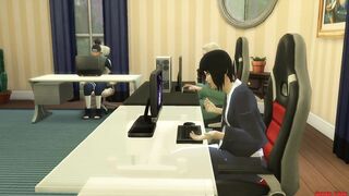 Very Hot Labor Day Iruka Fucks Shizune Anal While Tsunade Masturbates Naruto Hentai