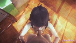 Naruto Hentai 3D - POV Himawari Blowjob and Fucked - Anime Manga Porn - 5 image