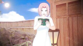 Sakura Haruno (Onsen) | Naruto | [Short video] - 2 image
