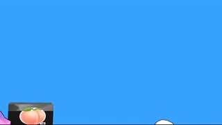 Two dick and pussy fingrinig hot