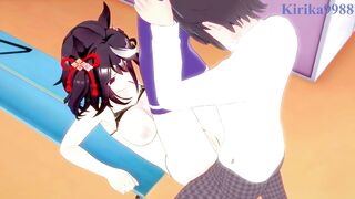Kitasan Black and I have intense sex in the locker room. - Uma Musume Pretty Derby Hentai - 4 image